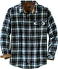 Single-breasted Plaid Shirt Long Sleeve Loose
