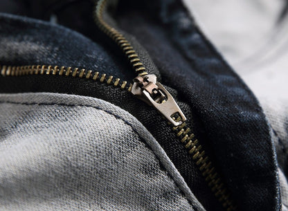 Men's faded jeans