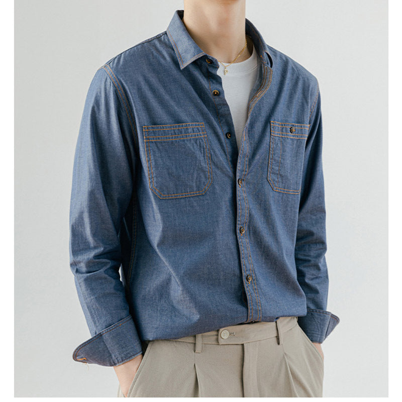 American Retro Denim Shirt