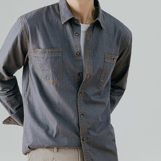 American Retro Denim Shirt