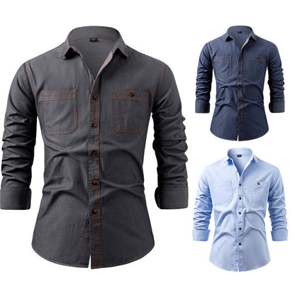 American Retro Denim Shirt