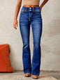 New Washed Street Skinny Retro Stretch Jeans Women's