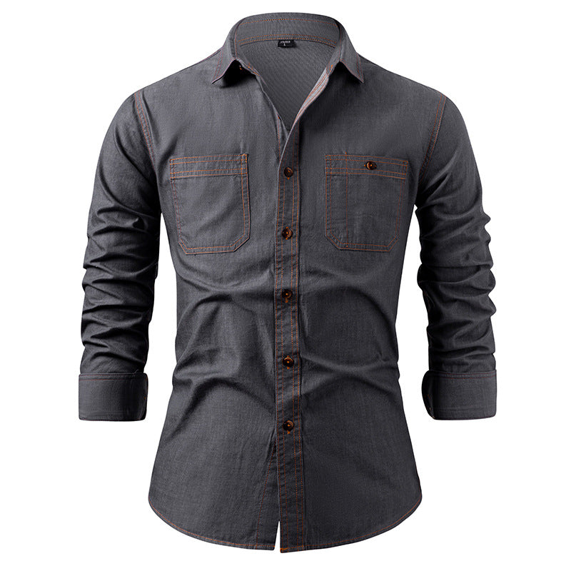 American Retro Denim Shirt