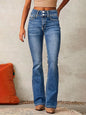 New Washed Street Skinny Retro Stretch Jeans Women's