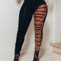 Casual Sexy Women's Ripped Leggings