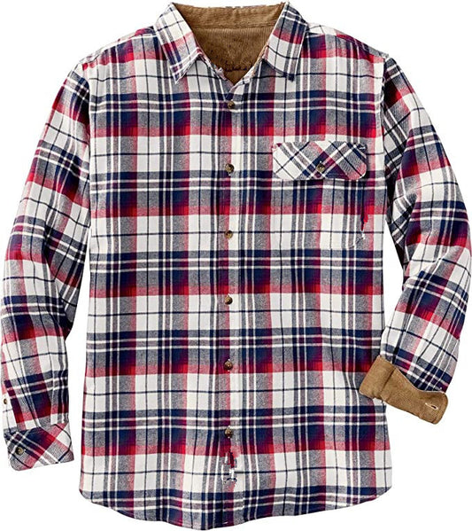 Single-breasted Plaid Shirt Long Sleeve Loose